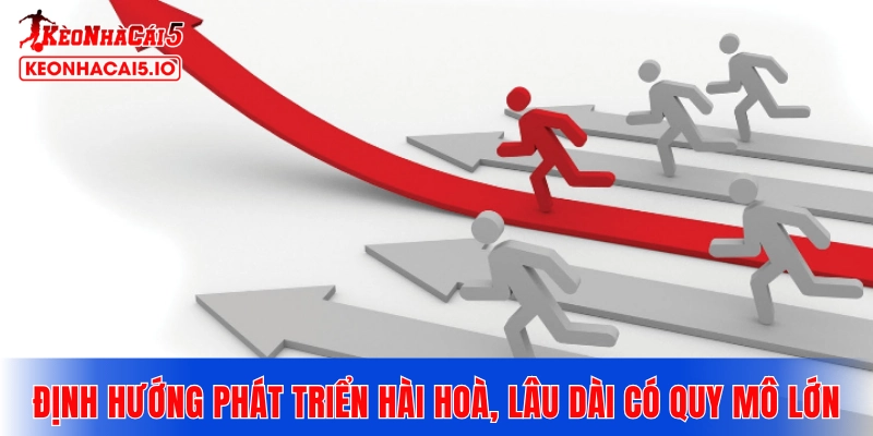 Định hướng phát triển hài hoà, lâu dài có quy mô lớn